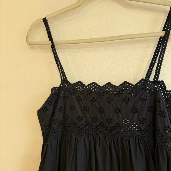 Doen Black ‘Lucinda’ Crochet Trim Dress - Picture 3 of 5